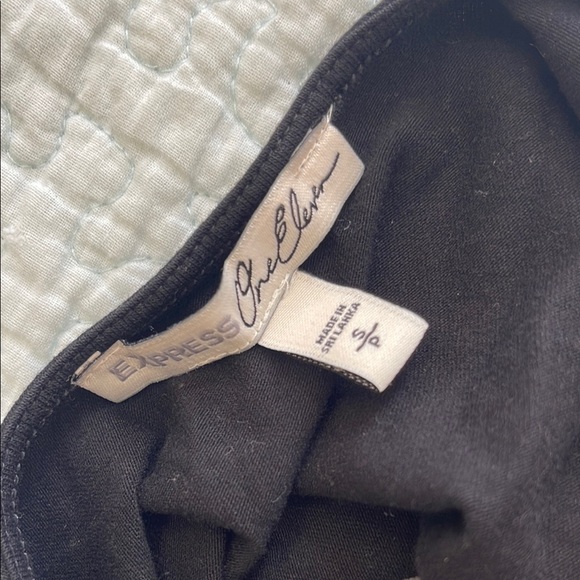 Express One Eleven | Women’s Black Halter Thong Bodysuit Size Small - Picture 4 of 5